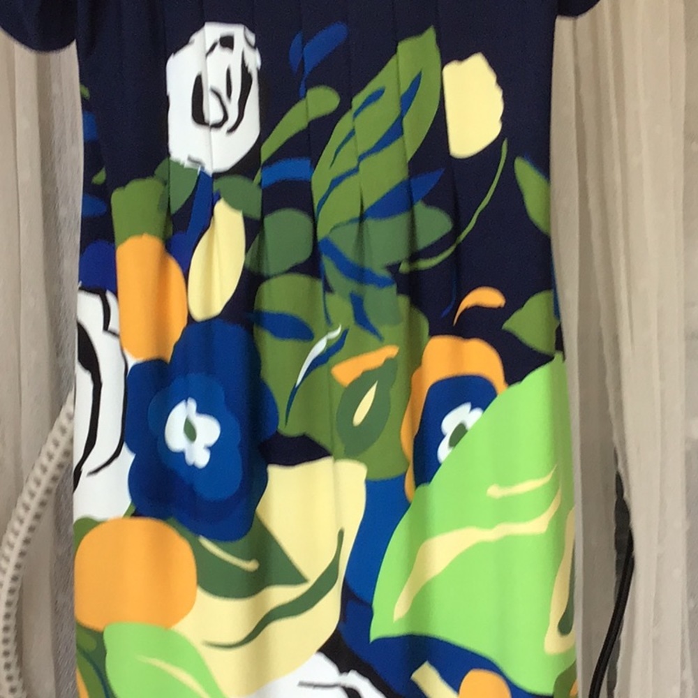ECI Pleated Dress 8 Lord & Taylor EUC - Picture 11 of 11